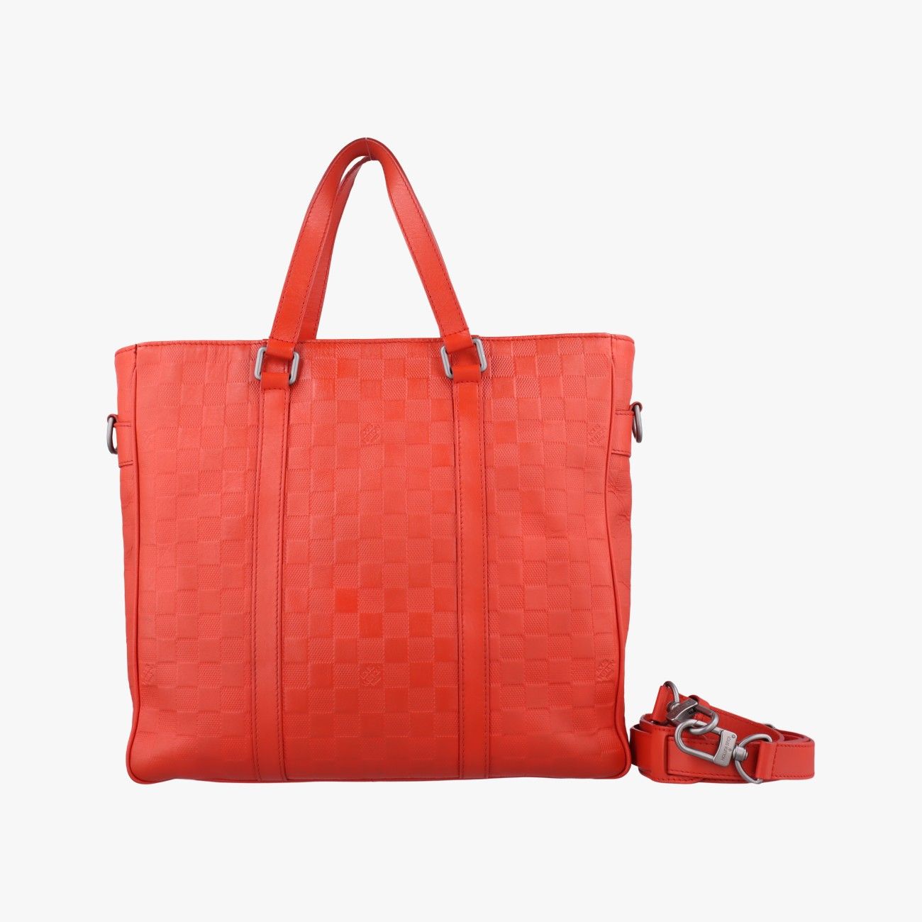 レア　ヴィトン　ダミエ　アンフィニ　機内持ち込みサイズ　LV 朱色　赤　red レア ヴィトン ダミエ アンフィニ 機内持ち込みサイズ LV 朱色