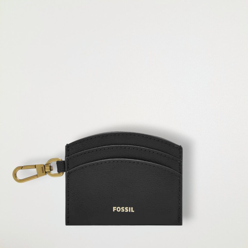 FO-302 Fossil フォッシル ソフィア レザー カードケース ブラック