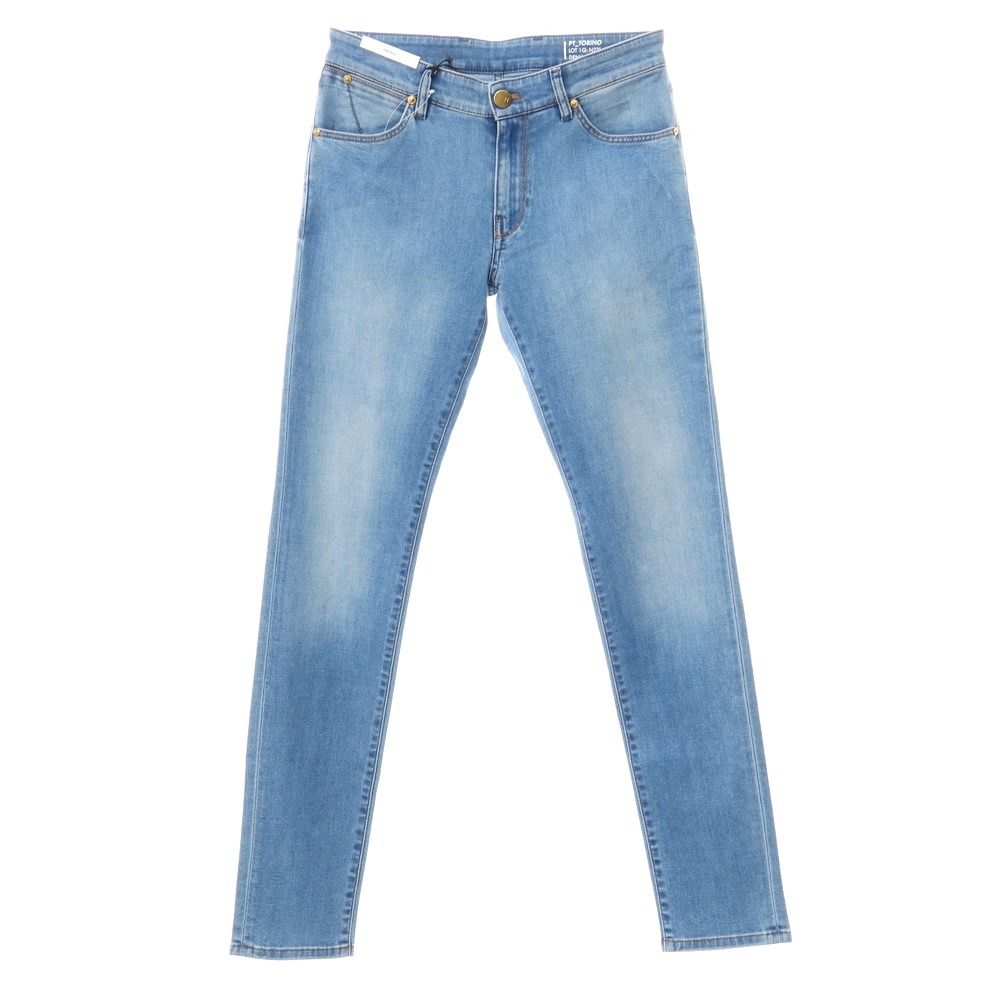 【新品】ピーティートリノ デニム PT TORINO DENIM SWING 加工 ストレッチデニムパンツ ジーンズ ブルー【サイズ29】【メンズ】