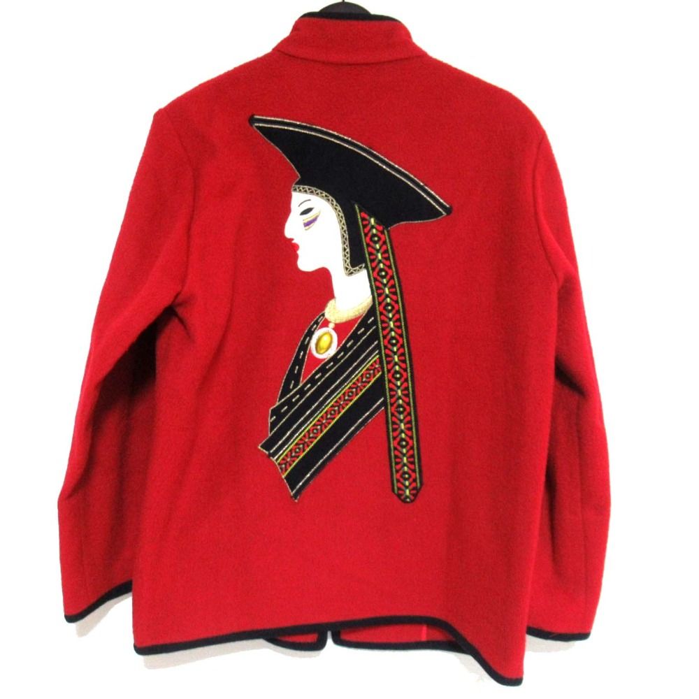 山本寛斎　インターナショナル作品　８０年代初期　カーディガン 山本寛斎 インターナショナル作品 80年代初期 カーディガン 山本寛斎