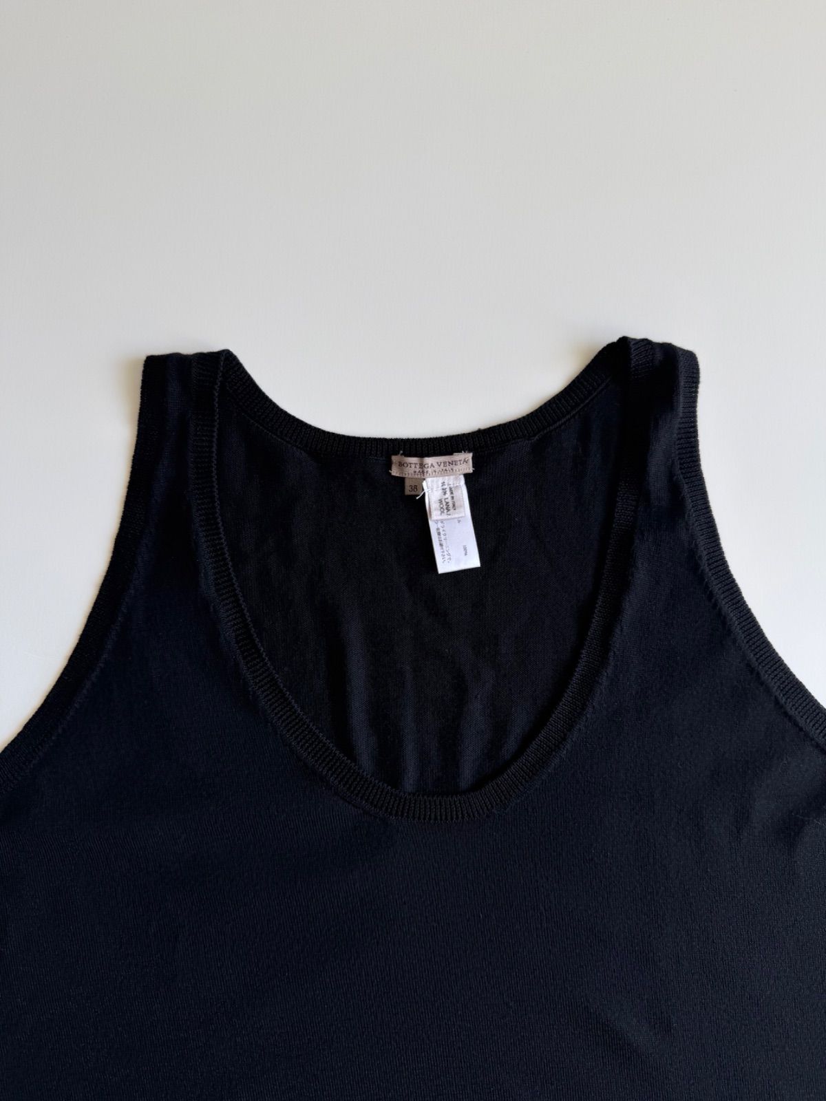 1990s BOTTEGA VENETA SLEEVE LESS SHIRT ボッテガヴェネタ 1990