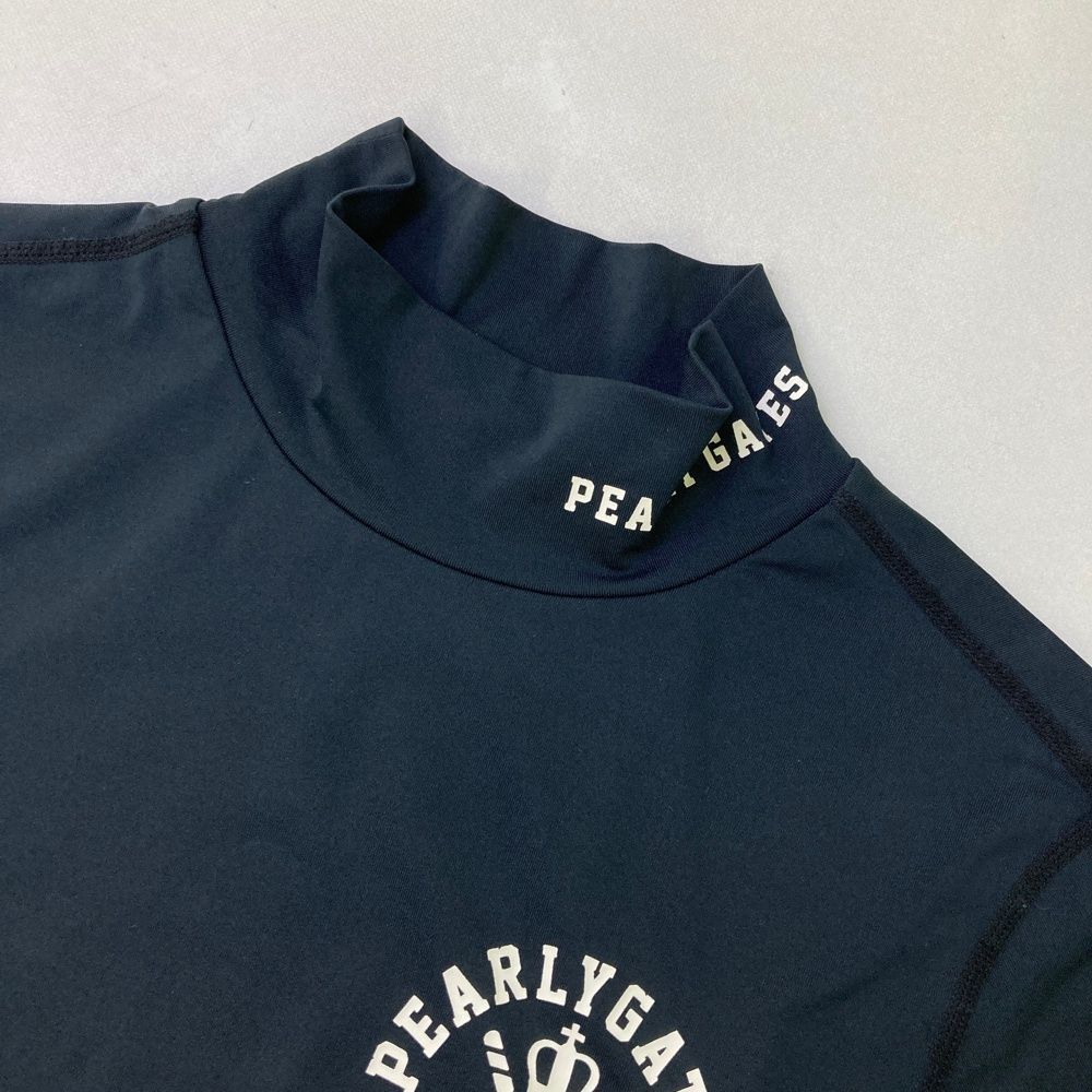 PEARLY GATES 高機能インナー　ハイネックネイビー　０ サイズ：0 PEARLY GATES パーリーゲイツ ハイネック長袖インナー