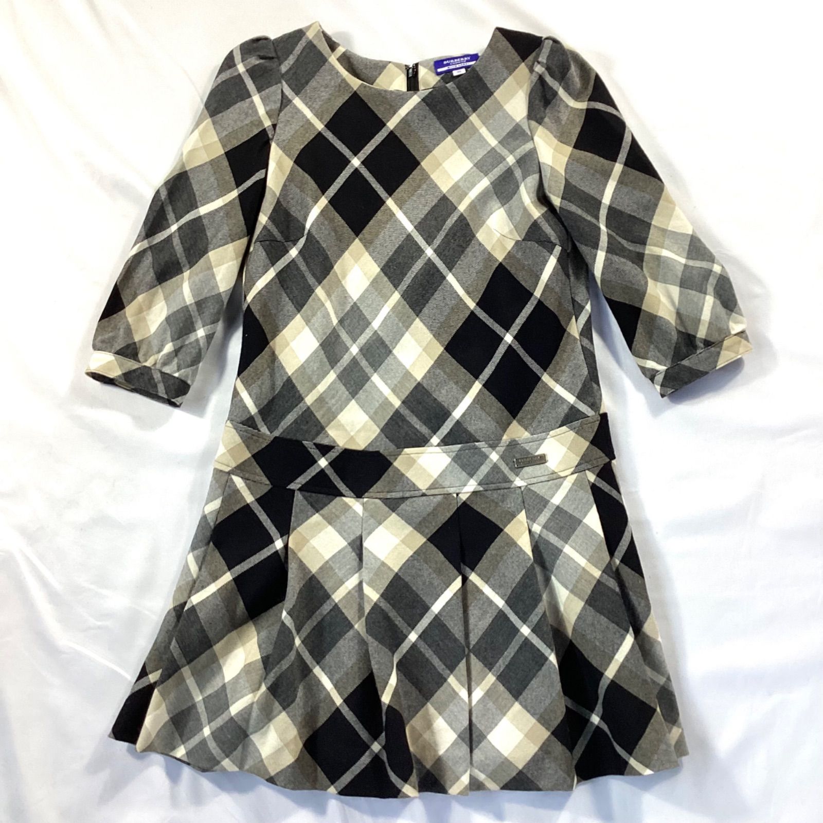 BURBERRY LONDON BLUE LABEL チェックワンピース　ピンク 希少 カラー BURBERRY BLUE LABEL ピンク ワンピース