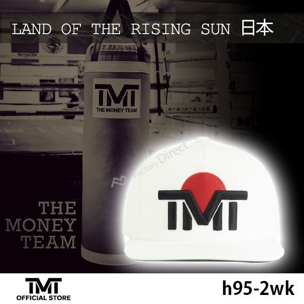 tmt-h95-2wk THE MONEY TEAM ザ・マネーチーム 白ベース&黒ロゴ LAND