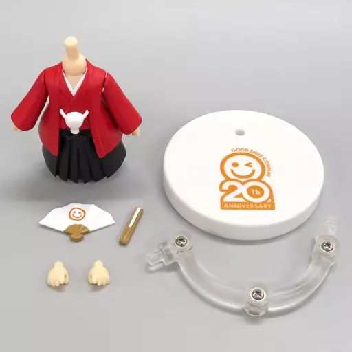 中古】フィギュア ねんどろいどもあ きせかえ成人式：袴(赤色