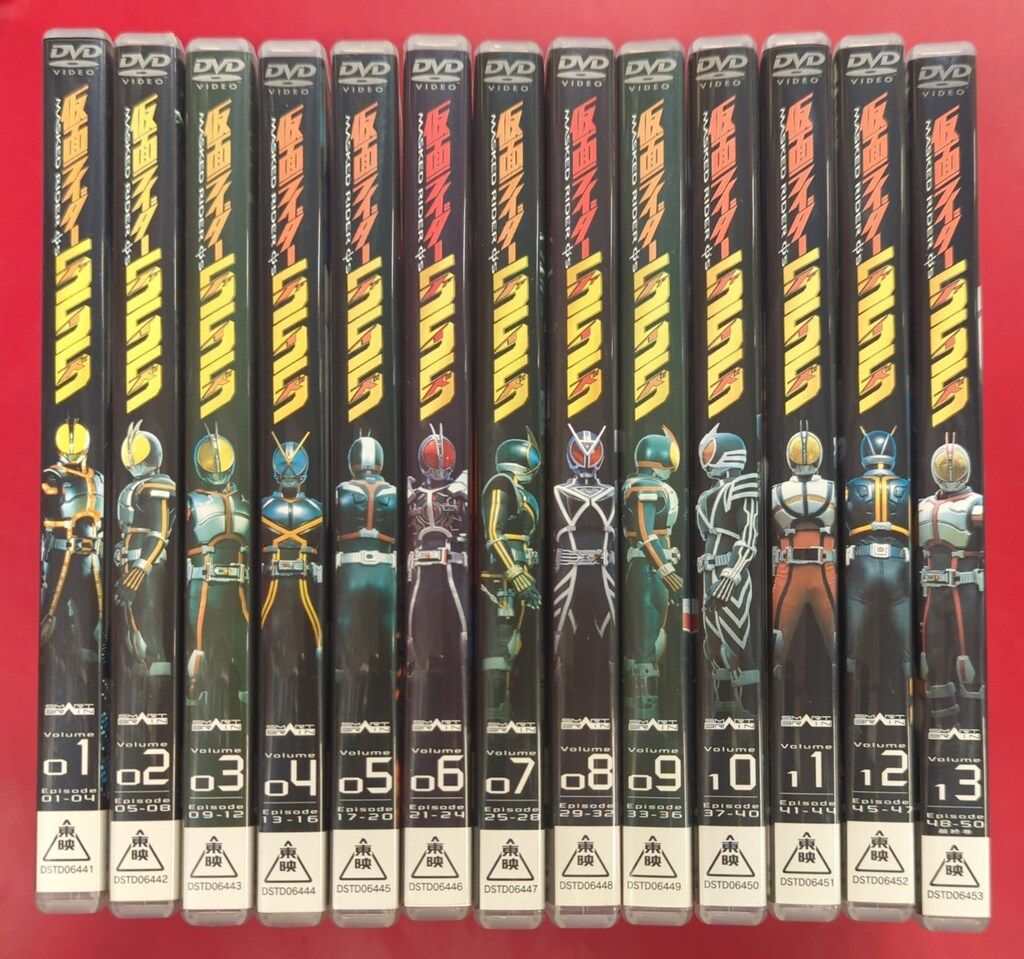 東映 特撮DVD 通常)　仮面ライダー555 　ファイズ　全13巻 全巻セット Amazon.co.jp: 仮面ライダー555 ファイズ [レンタル落ち] 全13巻