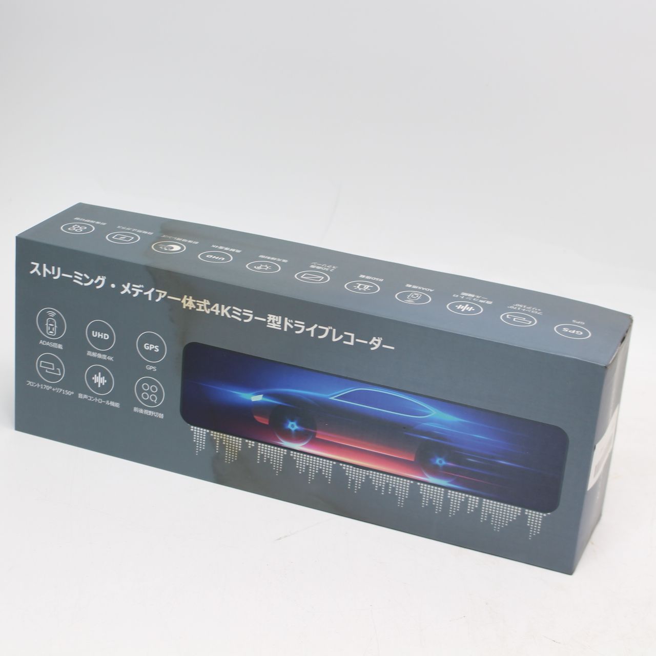 251)【未使用品/※箱は破棄して発送】VANBAR AC309 最新版4kミラー型 