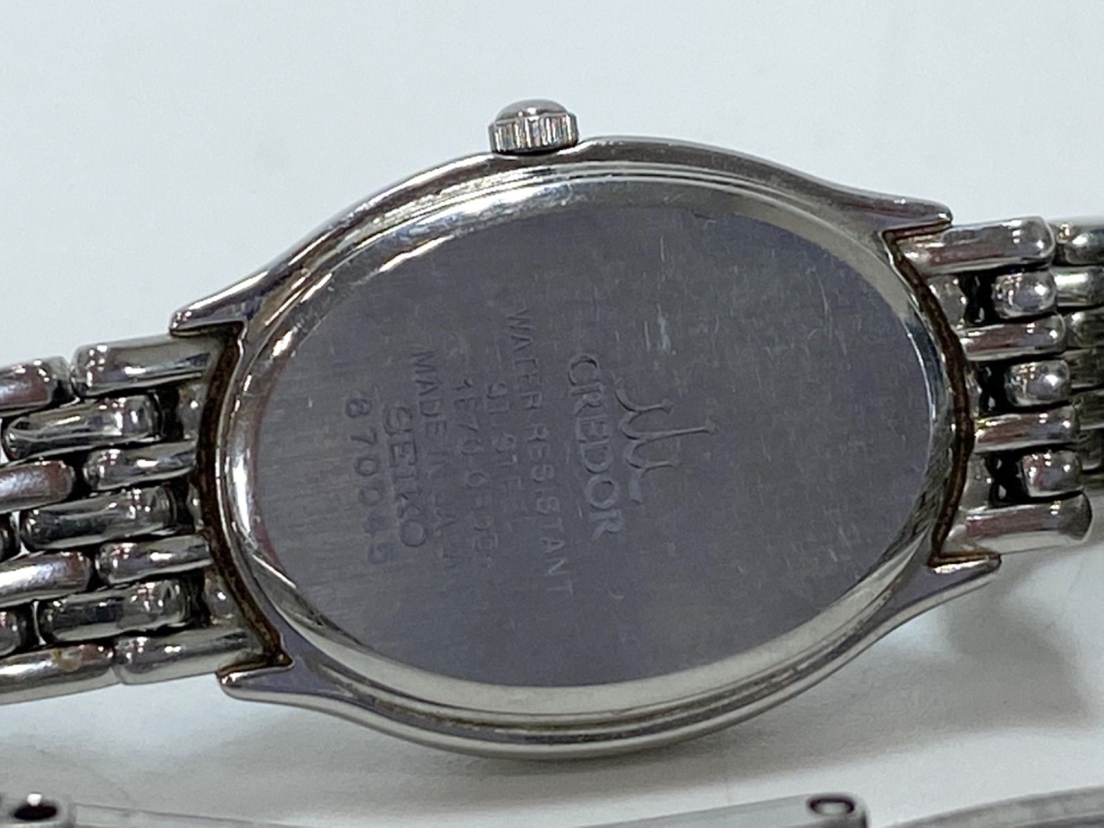 【美品　稼働品】セイコー 1E70-0BD0 クレドール 12Pダイヤモンド SEIKO セイコー クレドール シグノ 1E70-0BD0 時計 レディース