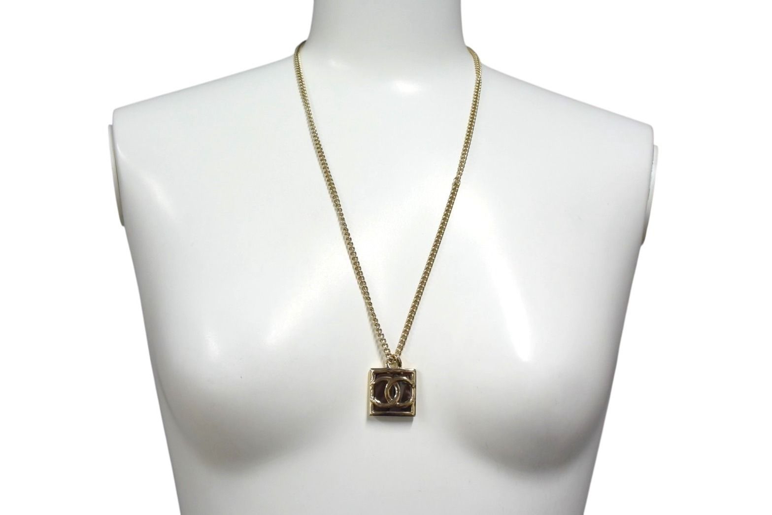 最終値下げCHANELスクエアネックレス 楽天市場】シャネル CHANEL ネックレス ペンダント チョーカー