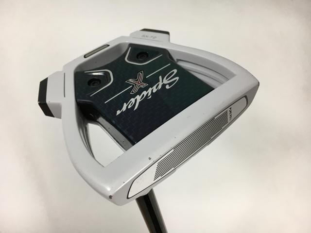 【中古ゴルフクラブ】テーラーメイド スパイダーX CHALK WHITE(チョーク ホワイト) パター 2020 KBS CT TOUR シャフト パター【14日間返品OK】