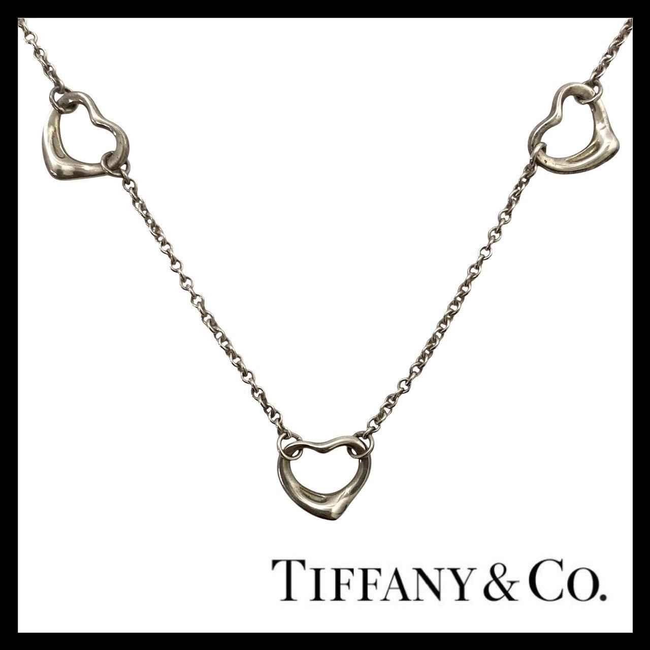 May様専用ティファニー トリプルハートネックレス エルサペレッティ