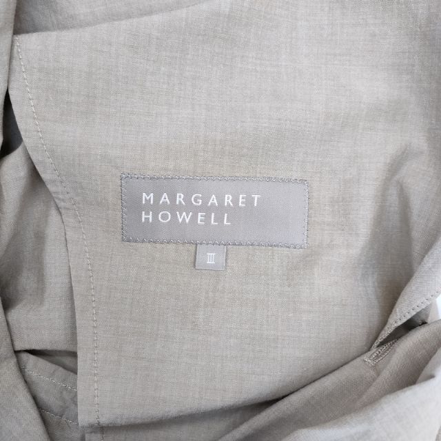 MARGARET HOWELL 未使用品 578-220401 コットン テーラード
