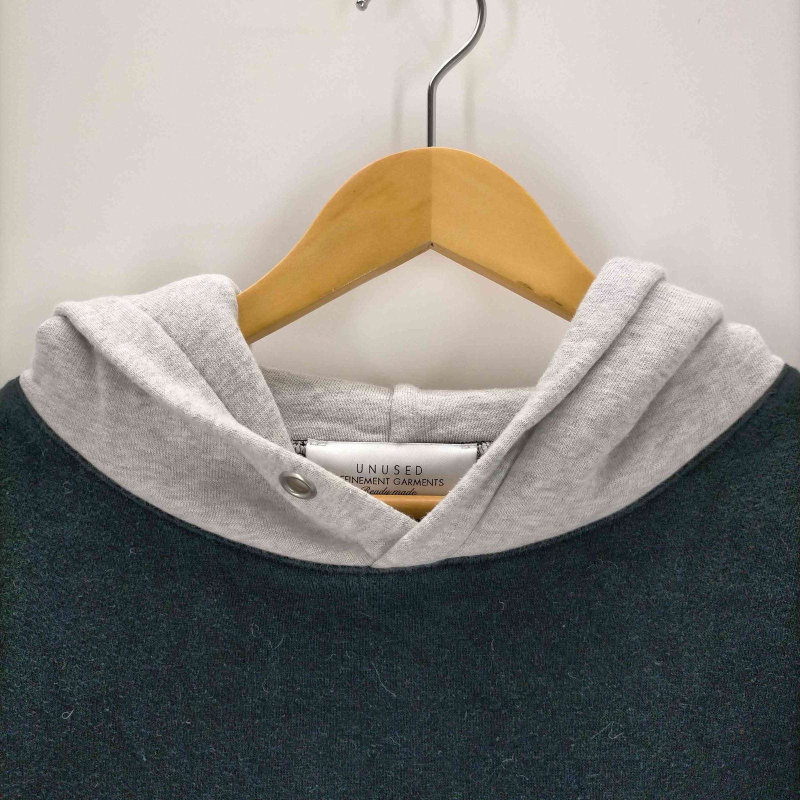 アンユーズド UNUSED 21AW US2043 バイカラーパーカー メンズ JPN：3  