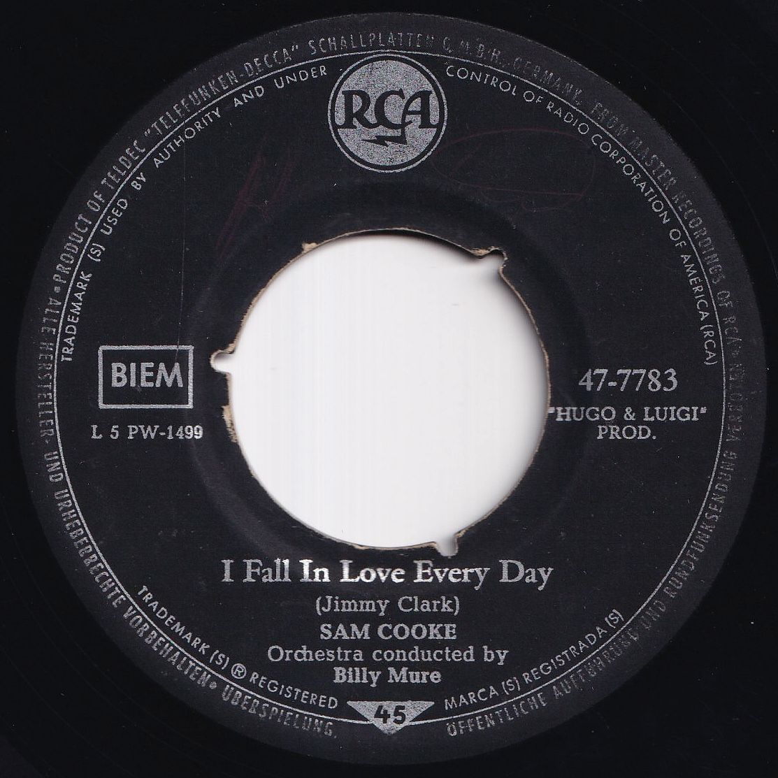 sam cooke (RARE!!未開封LP+CDセット送料込み） Sam Cooke Chain Gang / I Fall In Love Every Day RCA Victor