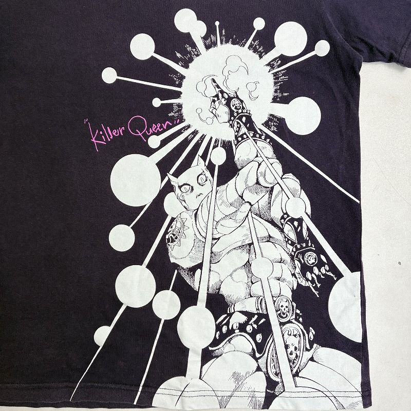 ◇ 半袖Tシャツ ジョジョの奇妙な冒険 限定 キラークイーン プリント 