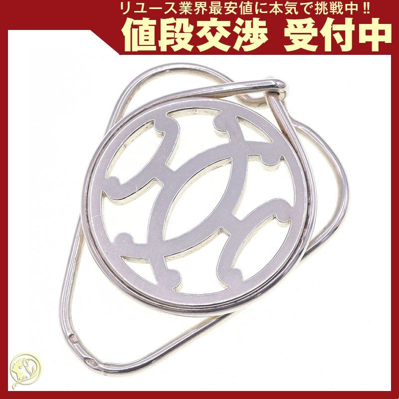 エルメス マネークリップ エブリン 札ばさみ クリップ シルバー925