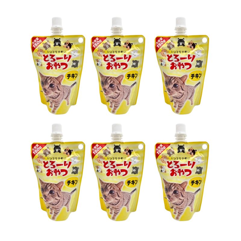 送料無料 とろーりおやつ チキン 150g×48 猫用フード キャットフード 大容量