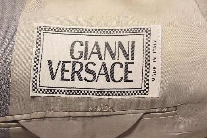 GIANNI VERSACE ジャンニ ヴェルサーチ メデューサ シルク スーツ