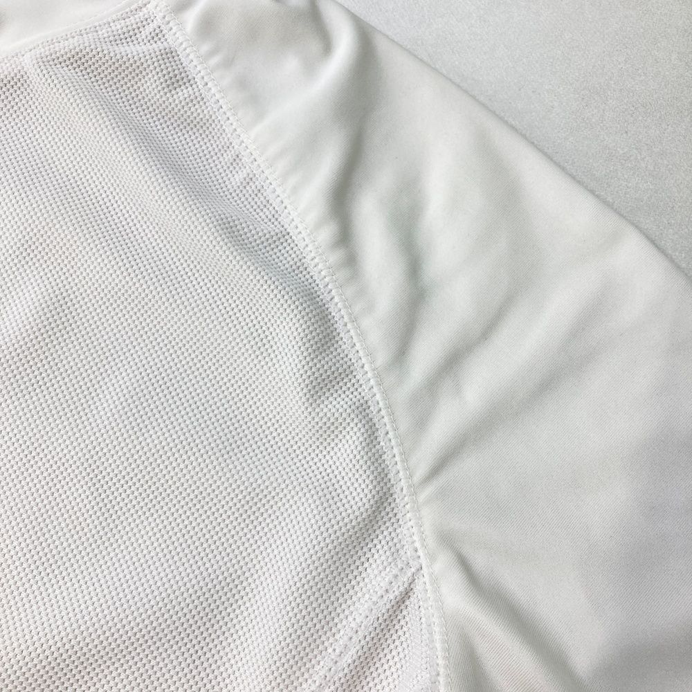 サイズ：1 1PIU1UGUALE3 GOLF  メッシュ ハイネック 長袖インナーTシャツ  ホワイト系 [240101477880] ゴルフウェア レディース ストスト サイズ：1 1PIU1UGUALE3 GOLF メッシュ ハイネック 長袖インナー