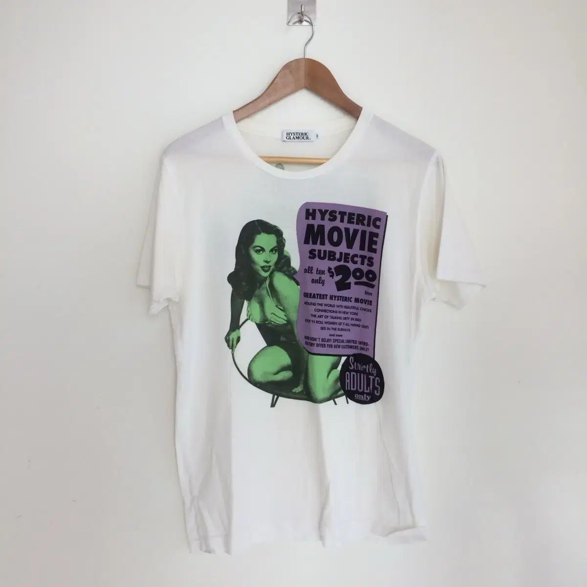 ヒステリック グラマー 映画 半袖 Tシャツ