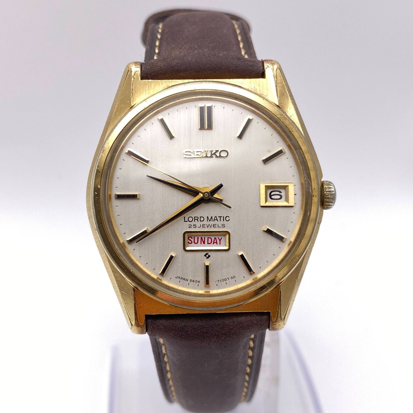 SEIKO LM 5606-7000 ロードマチック メンズ　自動巻　稼働品 SEIKO ロードマチック 5606-7000自動巻腕時計 SEIKO LM 5606-7000