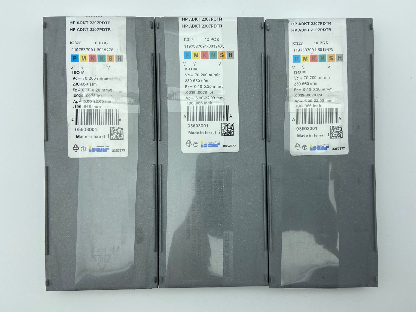 イスカルISCAR ADKT2207PDTR IC328 イスカルISCAR ADKT2207PDTR IC328 3箱セット - メルカリ