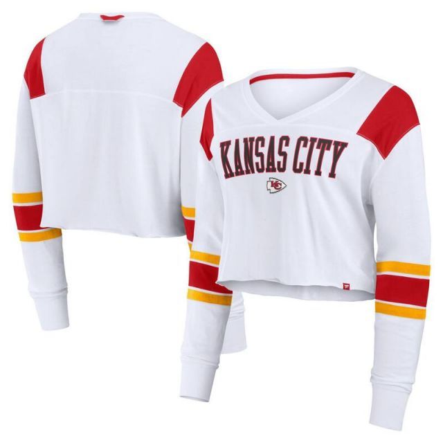 売れ筋商品|||ファナティクス Tシャツ トップス レディース Men's White Kansas City Chiefs Big and Tall town Collection Hot Shot T-shirt White mens-nike-travis-kelce-white-