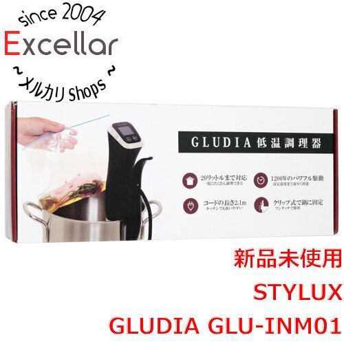 STYLUX 低温調理器 GLUDIA ブラック GLU-INM01