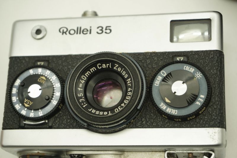 8520 良品 Rollei 35 露出計OK ドイツ製 シルバー 【公式通販】