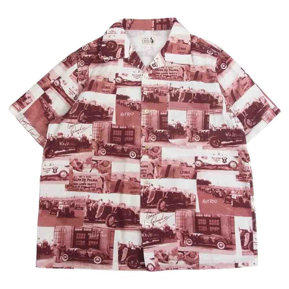 新品！未使用！OLD CROWオールドクロー L/S Shirts オールドクロウ OLD CROW Runabout L/S Shirts オープンカラー