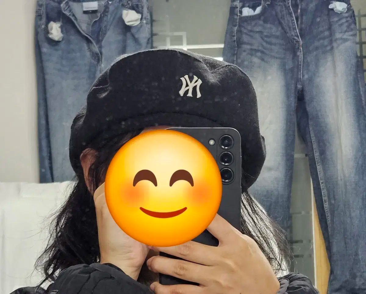 2回着用 MLB MLB 正規品 ベレー帽 レディース コーデ