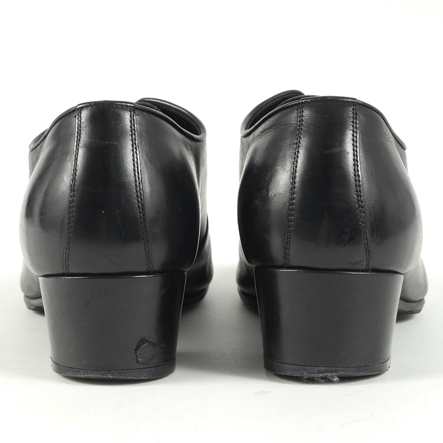 Dior HOMME ディオールオム レザー ヒール タンゴ シューズ 07SS 