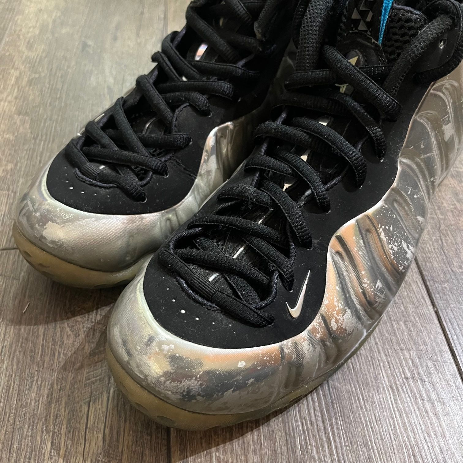 国内正規 NIKE AIR FOAMPOSITE NBA All Star 2015 Mirror 744306-001 ミラー オールスター  フォームポジット スニーカー ナイキ 28cm 56903A