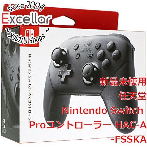 [bn:6] 【新品訳あり(箱きず・やぶれ)】 任天堂　Nintendo Switch Proコントローラー　HAC-A-FSSKA