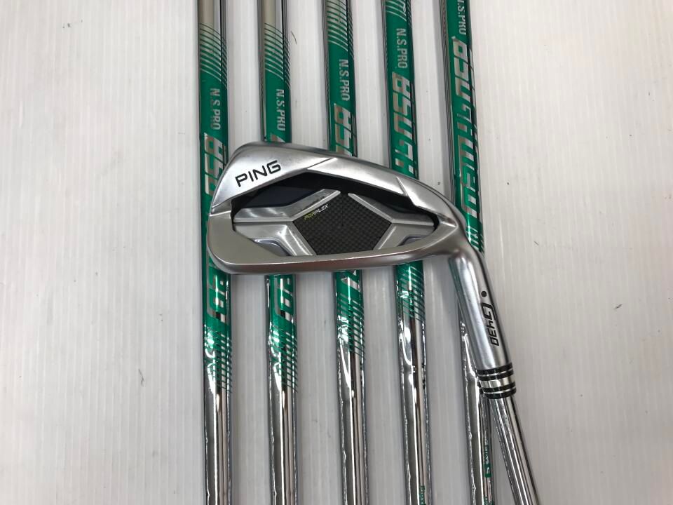 PING G430 アイアン 6本セット 850GH neo S PING G430アイアンセット6本 NSPRO850GH neo S 黒ドット-安心