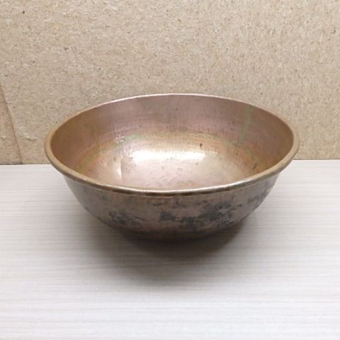 銅製 さわり鍋 直径約36cm 現状品