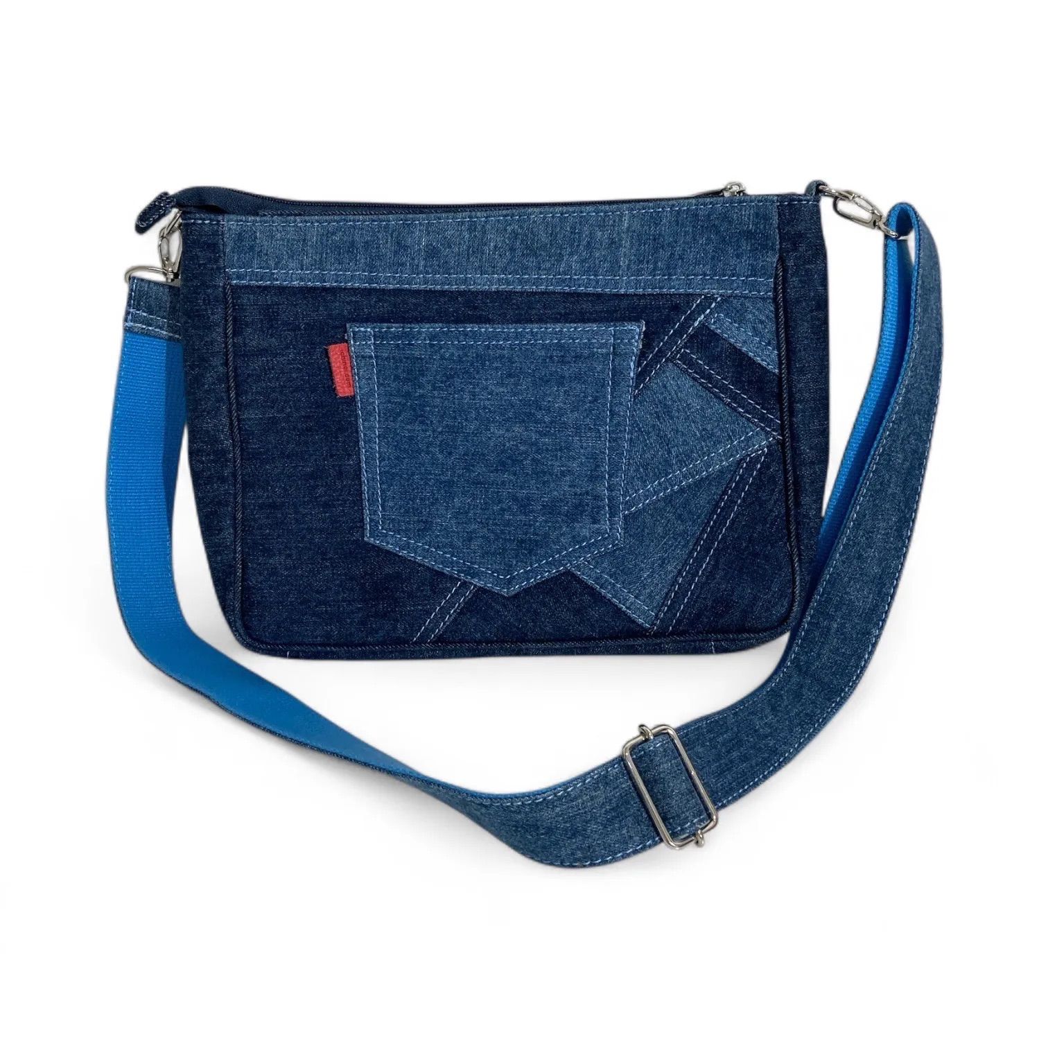 ichinoi イチノイ 京都一の井 リメイクデニム ショルダーバッグ パッチ