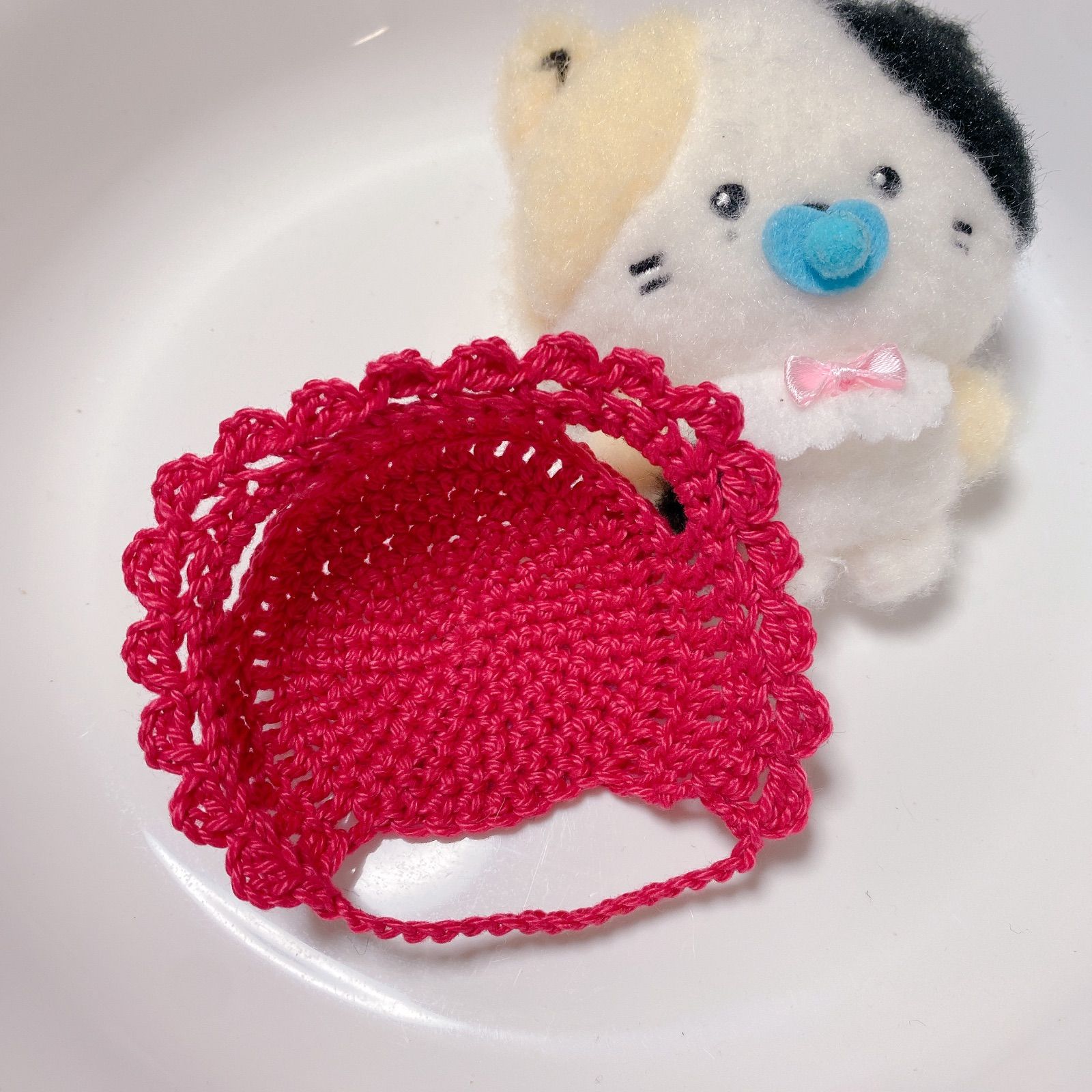 zeroni ゼロニ ベビーぬいぐるみ リニニ用 ボンネット - メルカリ