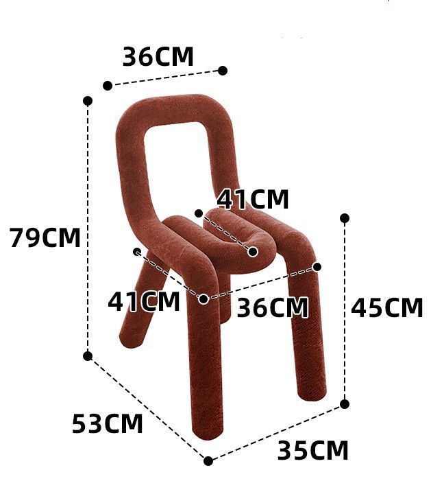 背もたれ付き 17色