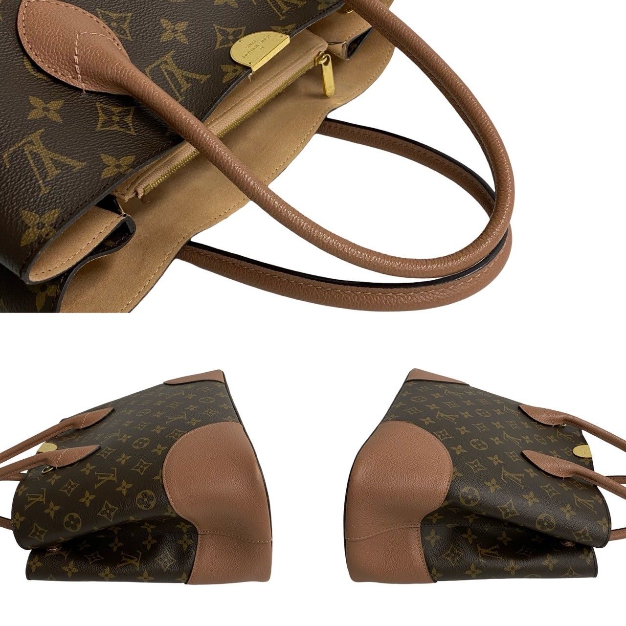 未使用保管品 袋付き LOUIS VUITTON ルイヴィトン フランドリン モノグラム ボアドゥローズ 2way ショルダーバッグ トートバッグ  36844 - メルカリ