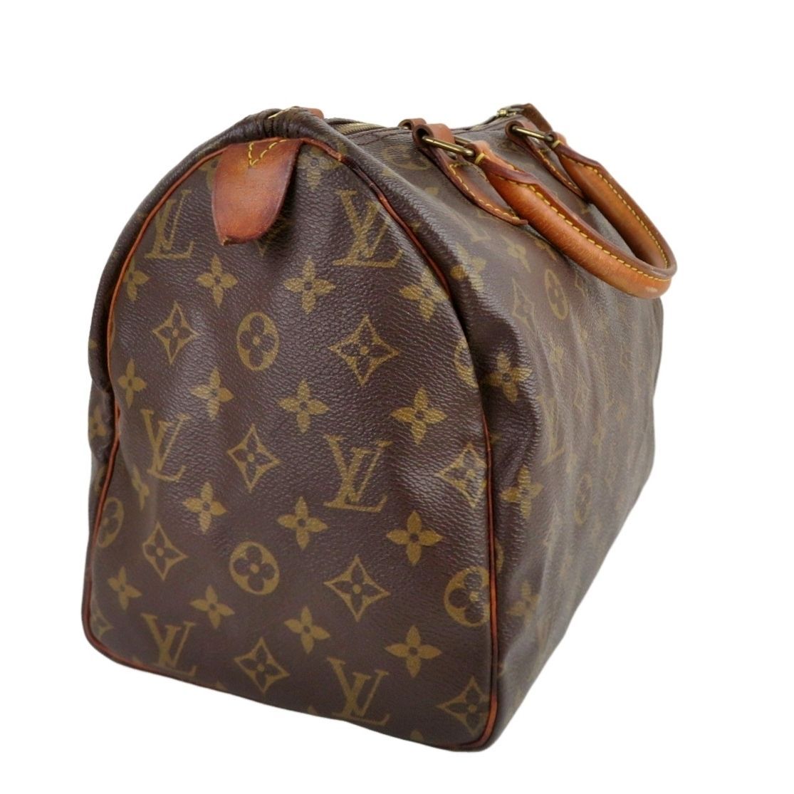 rk10373 LOUIS VUITTON ルイヴィトン SPEEDY30 スピーディ30 モノグラム ハンドバッグ ミニボストン フランス製 パドロック 南京錠