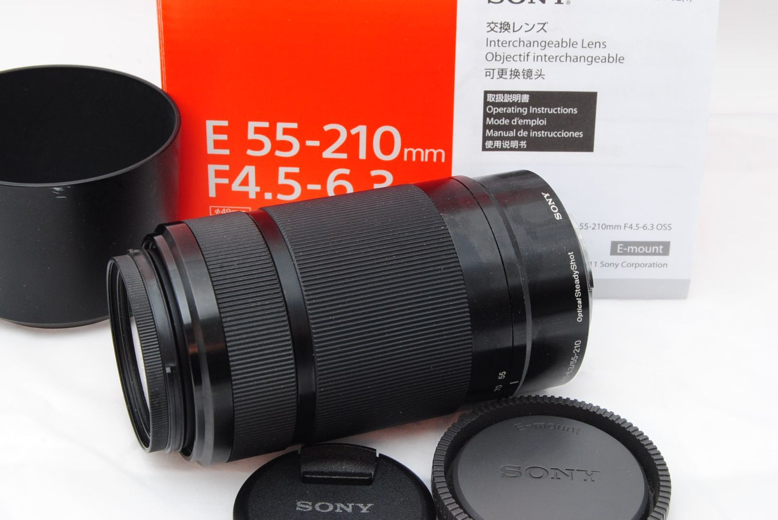 SEL55210 な 【新品】SONYデジタル一眼カメラα