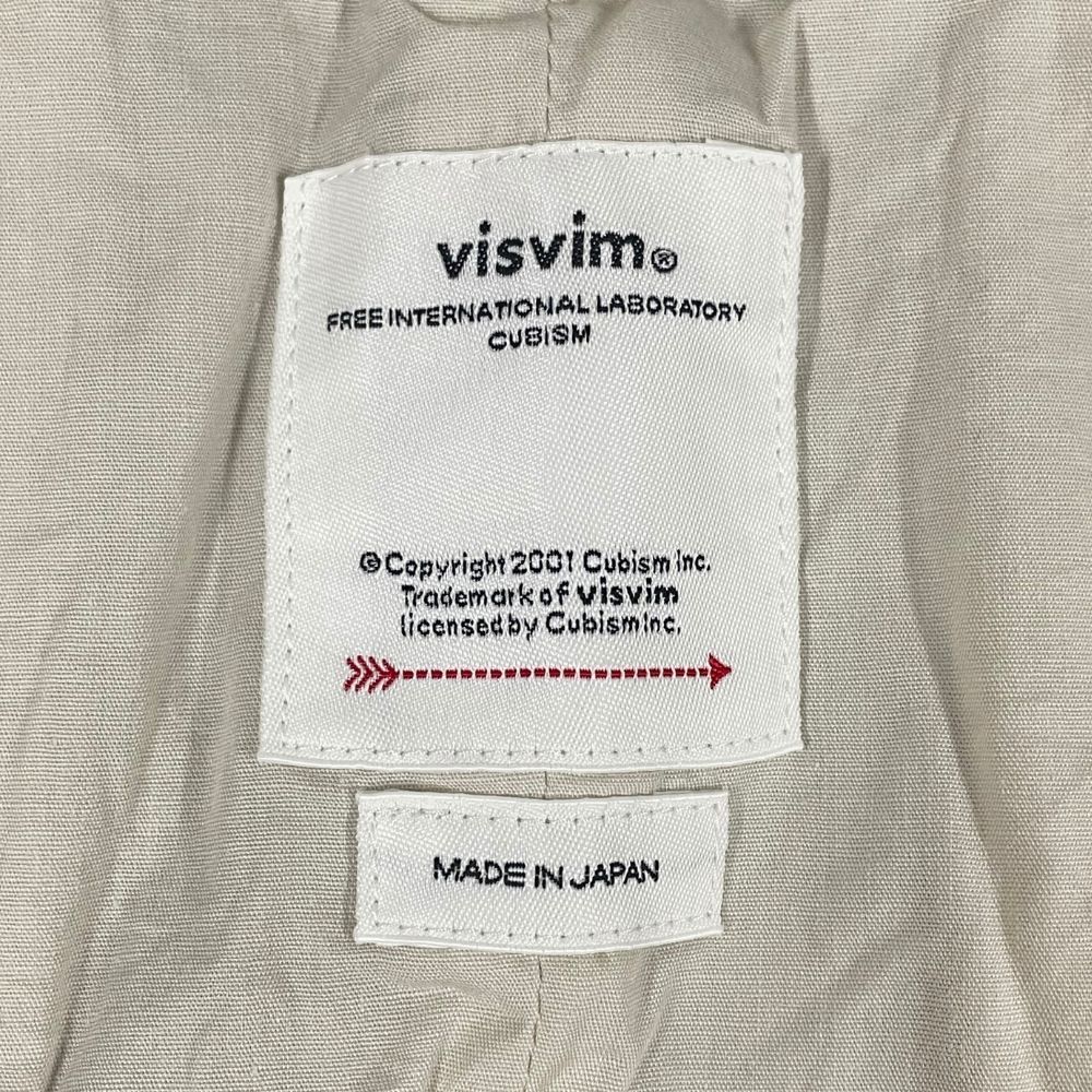 即完売！【visvim】 EX WIDE チノパン タグ、専用袋付き EX WIDE CHINO PANTS - BEIGE (0125105008008) | セレクト