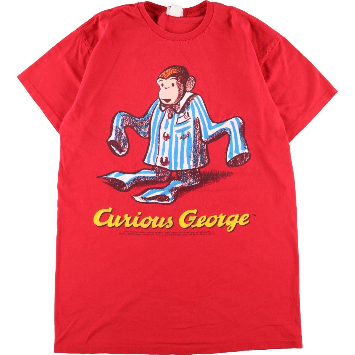 ジョージ出品 LB/S tシャツ 「CURIOUS GEORGE/おさるのジョージ」 オリジナル