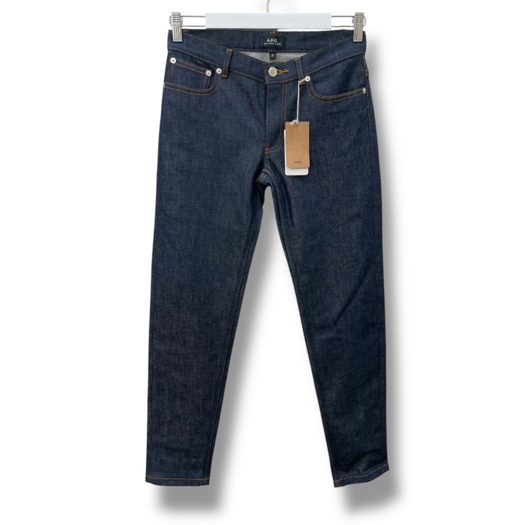 A.P.C. アーペーセー デニムパンツ スキニージーンズ ストレッチジーンズ 25 インディゴ 濃紺 リジット 参考定価25 300円 レディース recollect有明ガーデン店 19 NO.00442T