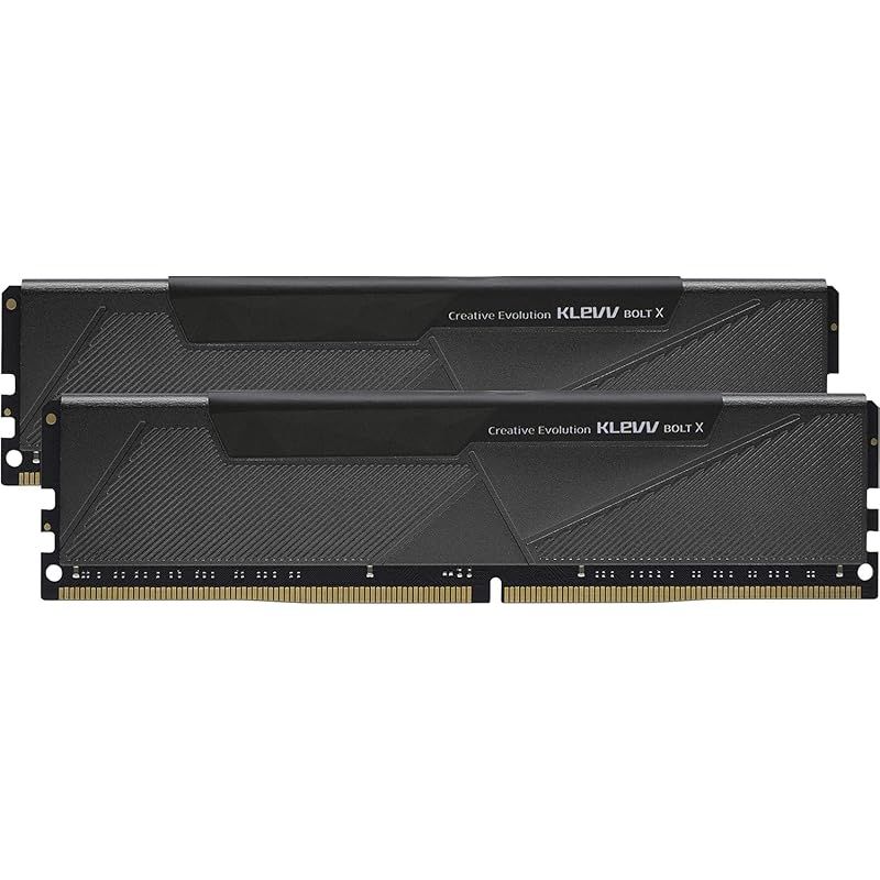 ESSENCORE KLEVV デスクトップPC用ゲーミング メモリ PC4-25600 DDR4 3200 16GB x 2枚 288pin BOLTX シリーズ SK hynix製 メモリチップ採用 KD4AGU880-32A160U