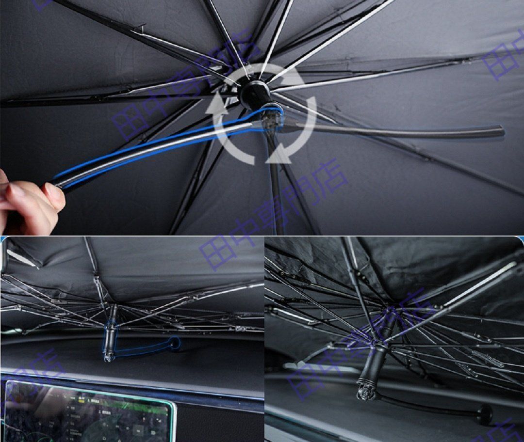 メルセデスベンツ専用 サンシェード 折り畳み 傘型 日除け UV