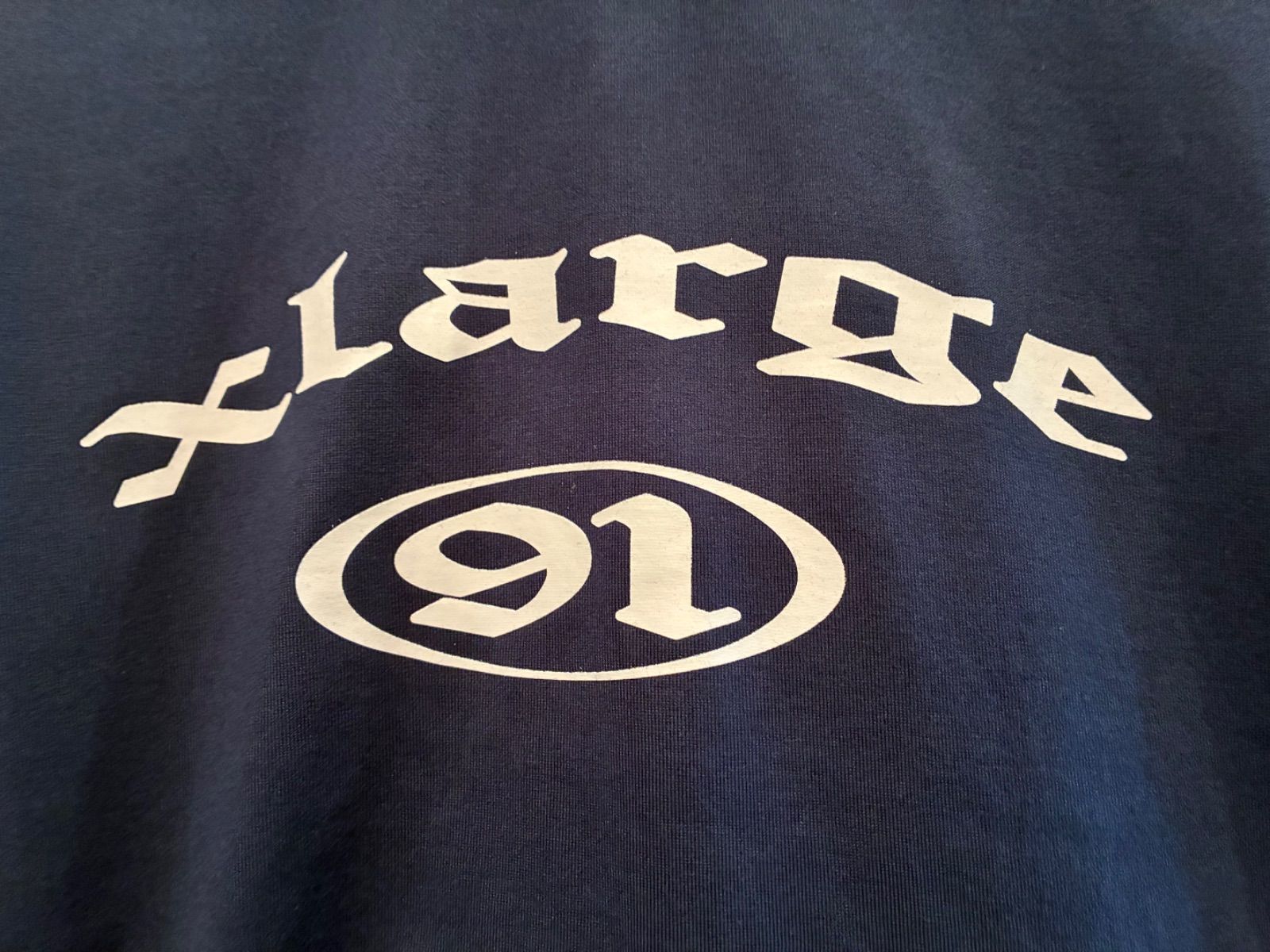 XLARGE RAGLAN S/S FOOTBALL JERSEY NAVY Lサイズ ¥6600 ＋ 送料¥550 