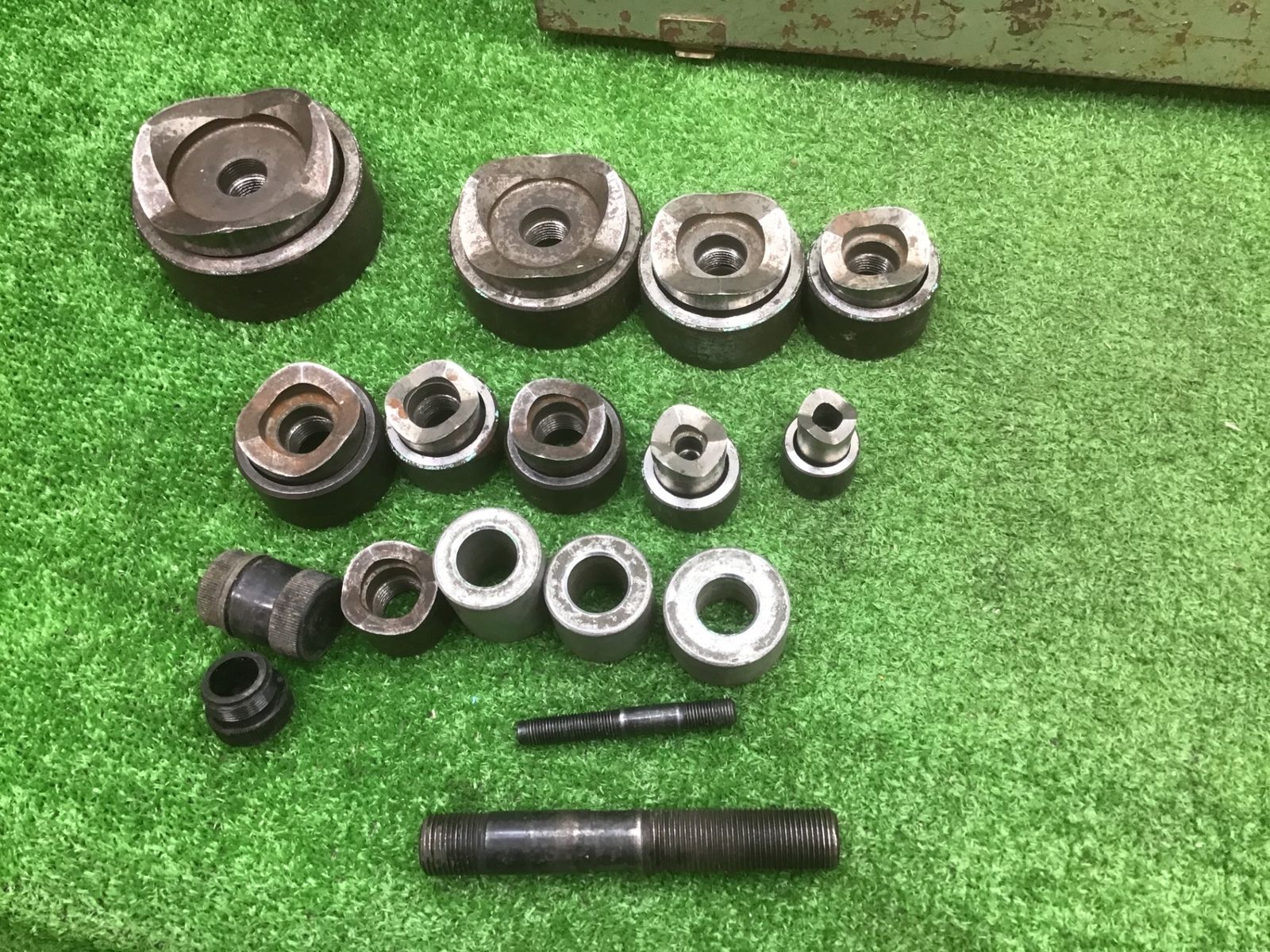 送料含む 品 CACTUS カクタス 油圧式鋼板穴あけ機 パンチャー SKP CP-3 ダイス付 アクトツール富山店 N