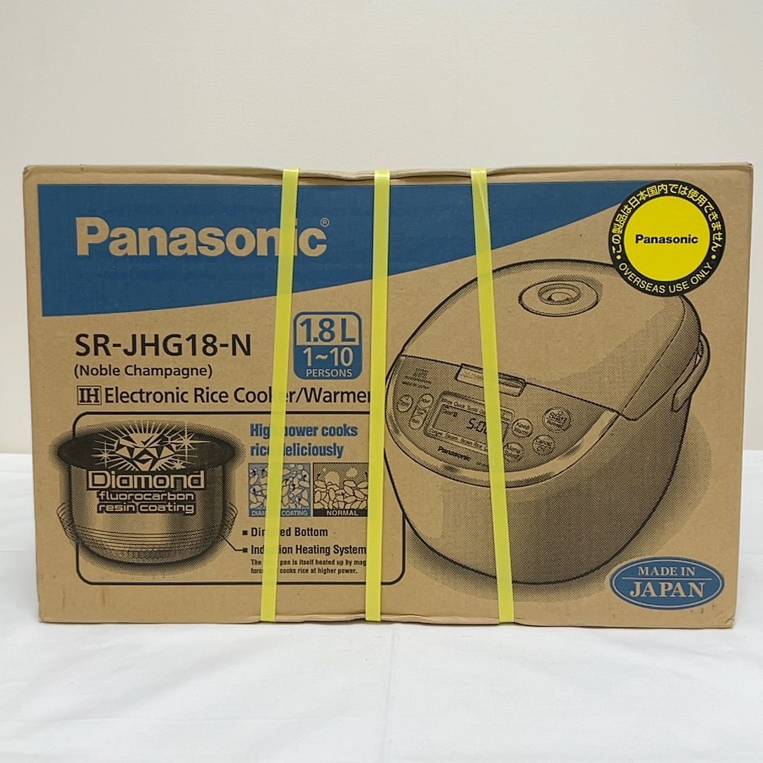 海外向け】Panasonic IH炊飯器 SR-JHG18-N 220V - メルカリ